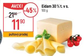Sýr Eidam 30%