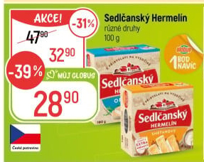 Sýr Hermelín Sedlčanský