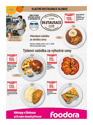 akční leták Globus 28.1.2026-3.2.2026