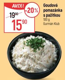 Goudová pomazánka s pažitkou