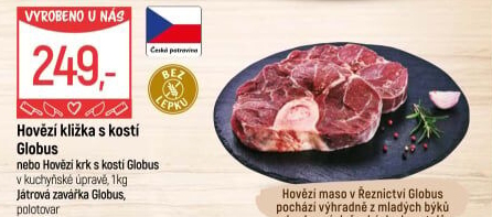 Hovězí kližka s kostí Globus