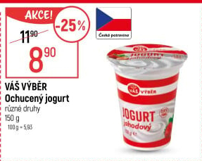 Jogurt krémový ochucený Váš Výběr