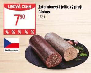 Prejt jitrnicový Globus