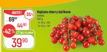 Rajčata cherry keříková