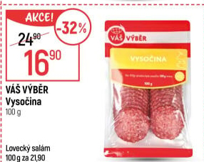 Salám Vysočina Váš Výběr