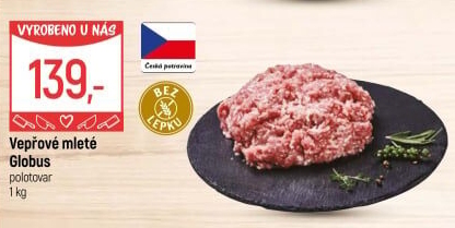 Vepřové mleté maso Globus