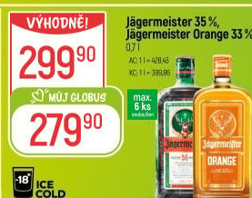 Bylinný likér Jägermeister