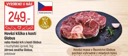Hovězí kližka s kostí Globus