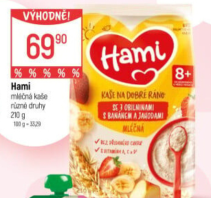 Kaše mléčná Hami