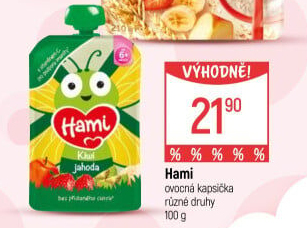 Ovocná kapsička Hami