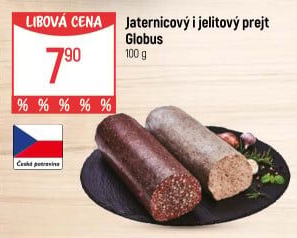 Prejt jitrnicový Globus