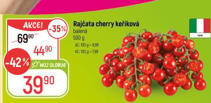Rajčata cherry keříková