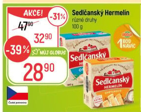 Sýr Hermelín Sedlčanský