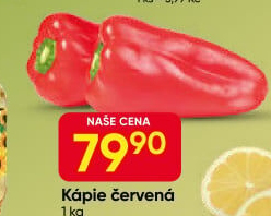 Paprika červená kapie