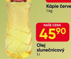 Slunečnicový olej Slunka Fabio