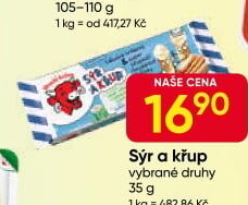 Sýr a křup Veselá kráva