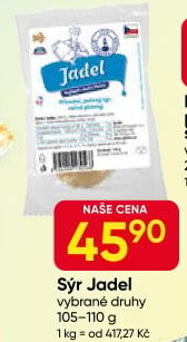 Sýr Jadel Mlékárna Polná