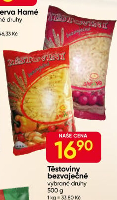 Těstoviny bezvaječné Japavo