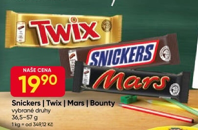 Tyčinka Twix