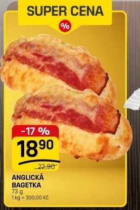 Anglická bageta