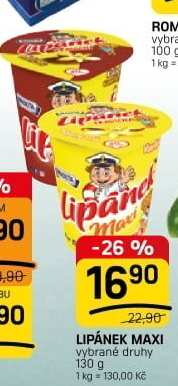 Dezert Lipánek Madeta