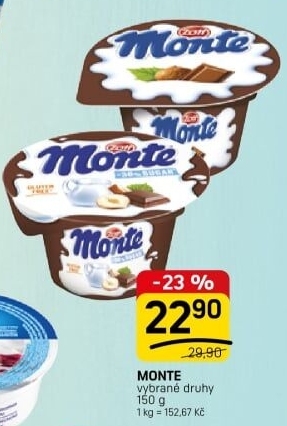 Dezert Monte Zott