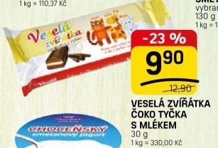 Dezert řez Veselá zvířátka