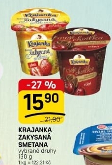 Dezert zakysaný Krajanka