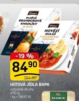 Hotová jídla Hamé