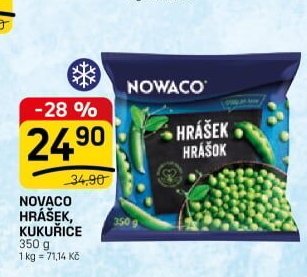Hrášek mražený Nowaco