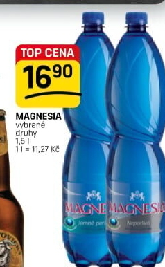 Přírodní voda Magnesia