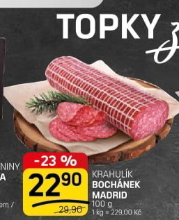 Salám bochánek Madrid Krahulík