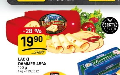 Sýr 45% Lacki Dammer
