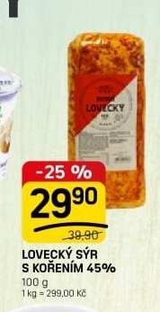 Sýr lovecký Vilvi