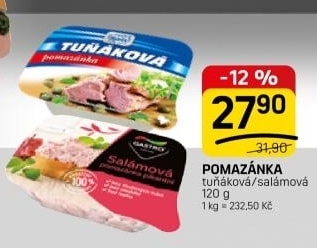 Tuňáková pomazánka Rybex
