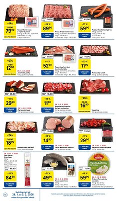 akční leták Tesco 28.1.2026-3.2.2026