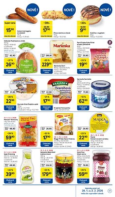 akční leták Tesco 28.1.2026-3.2.2026