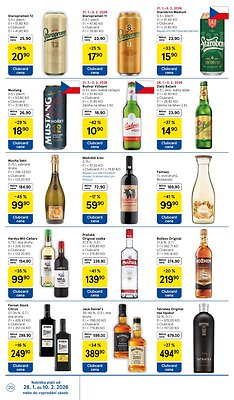 akční leták Tesco 28.1.2026-3.2.2026
