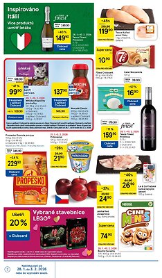 akční leták Tesco 28.1.2026-3.2.2026