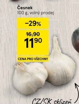 Česnek