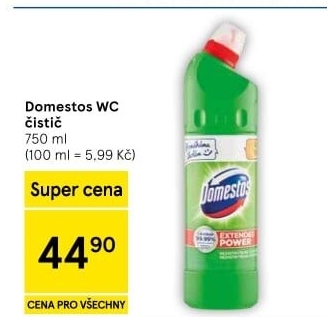 Čistič WC gelový Domestos