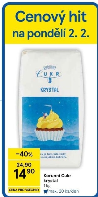 Cukr krystal Korunní