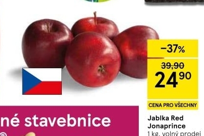 Jablka Red Jonaprince
