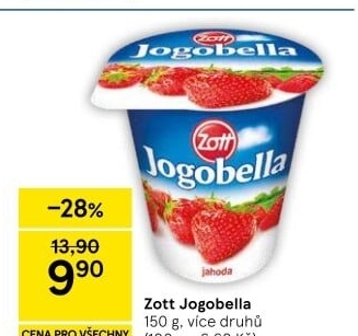 Jogurt Jogobella Zott