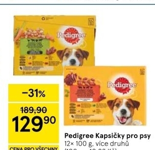 Kapsičky pro psy Pedigree