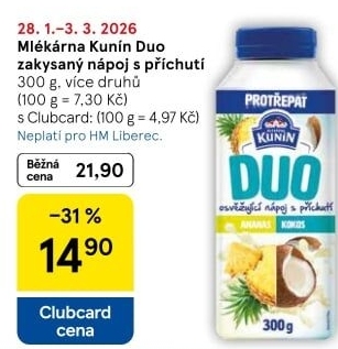 Nápoj Duo Mlékárna Kunín