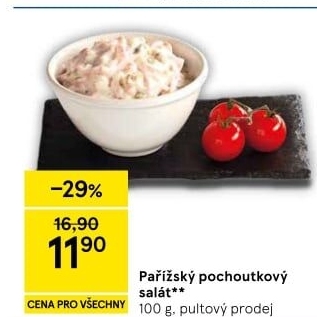 Pařížský pochoutkový salát