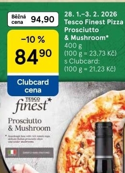 Pizza Tesco Finest