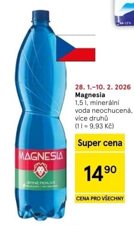 Přírodní voda Magnesia