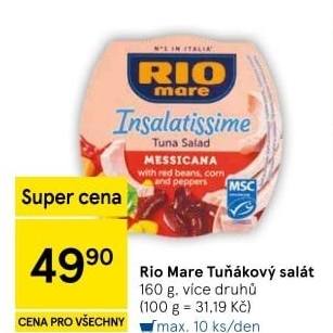 Salát Insalatissime Rio Mare